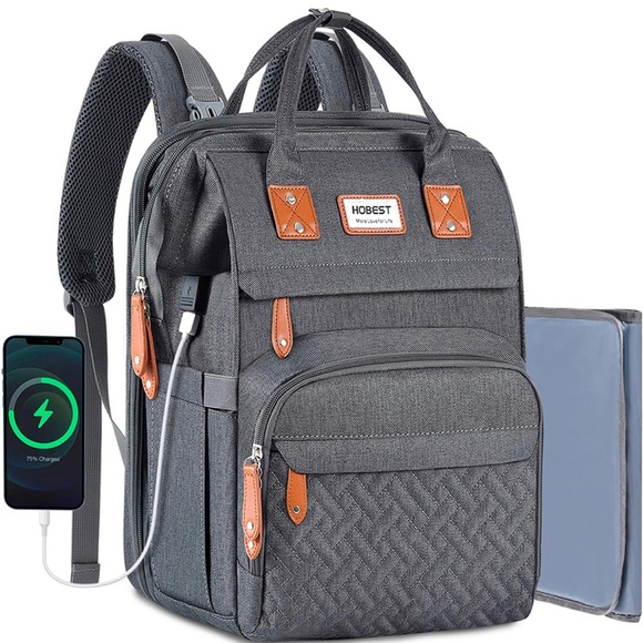 Hobest Diaper Bag - Picture 1 of 3